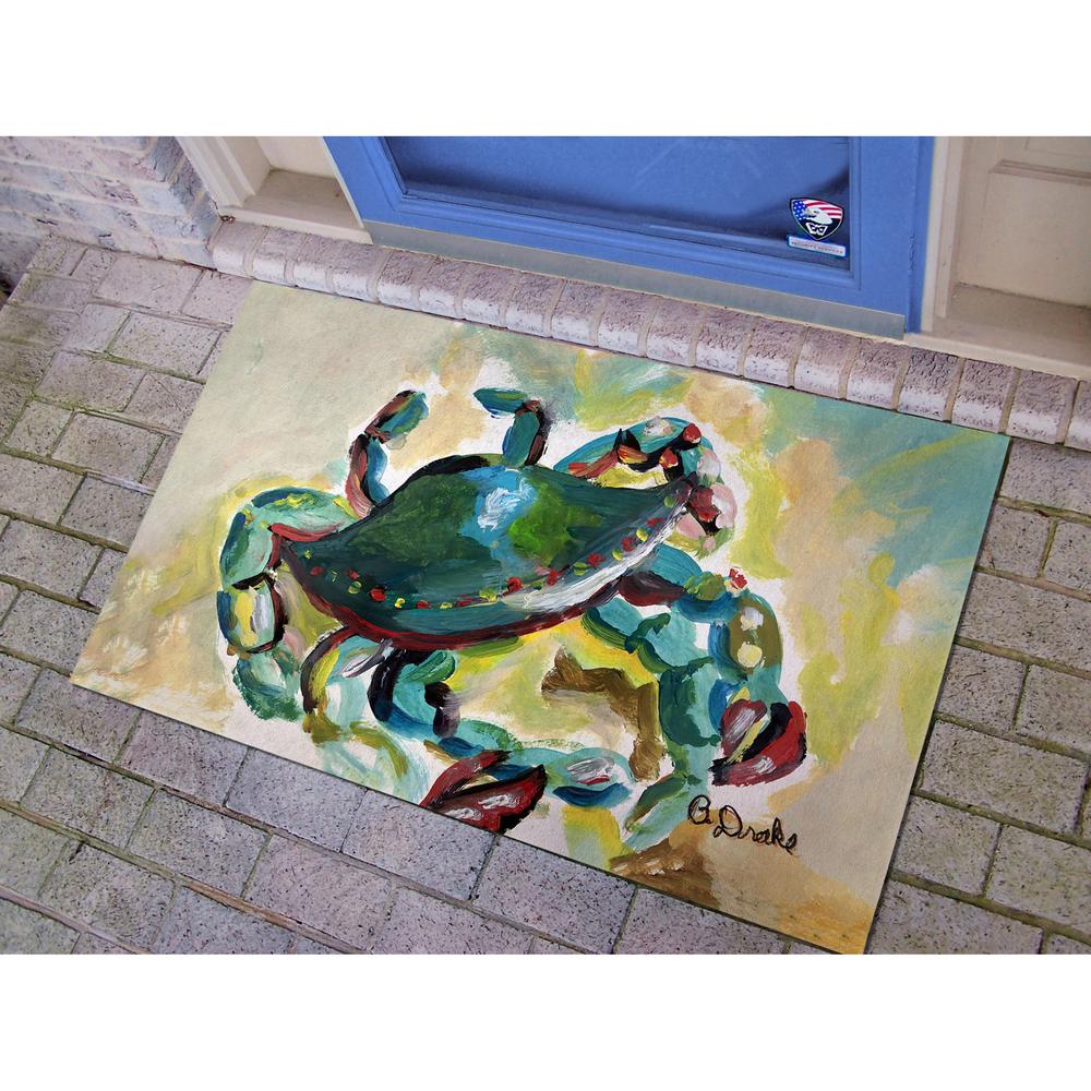 Colorful Crab Door Mat 30x50. Picture 2