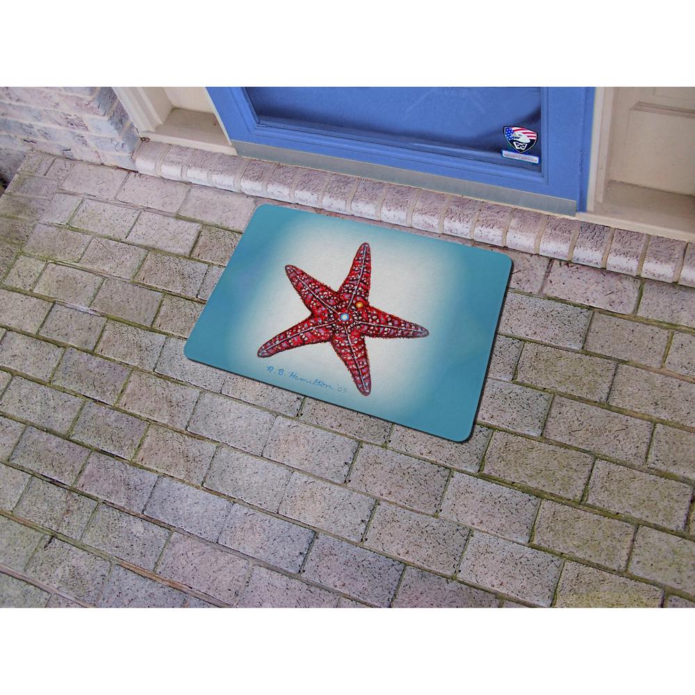Dick's Starfish Door Mat 18x26. Picture 2