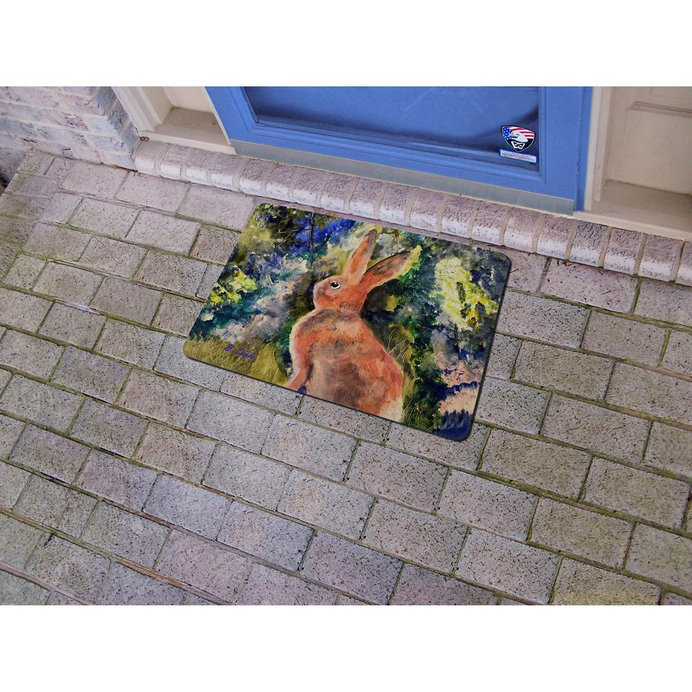 Cottontail Rabbit Door Mat 18x26. Picture 2