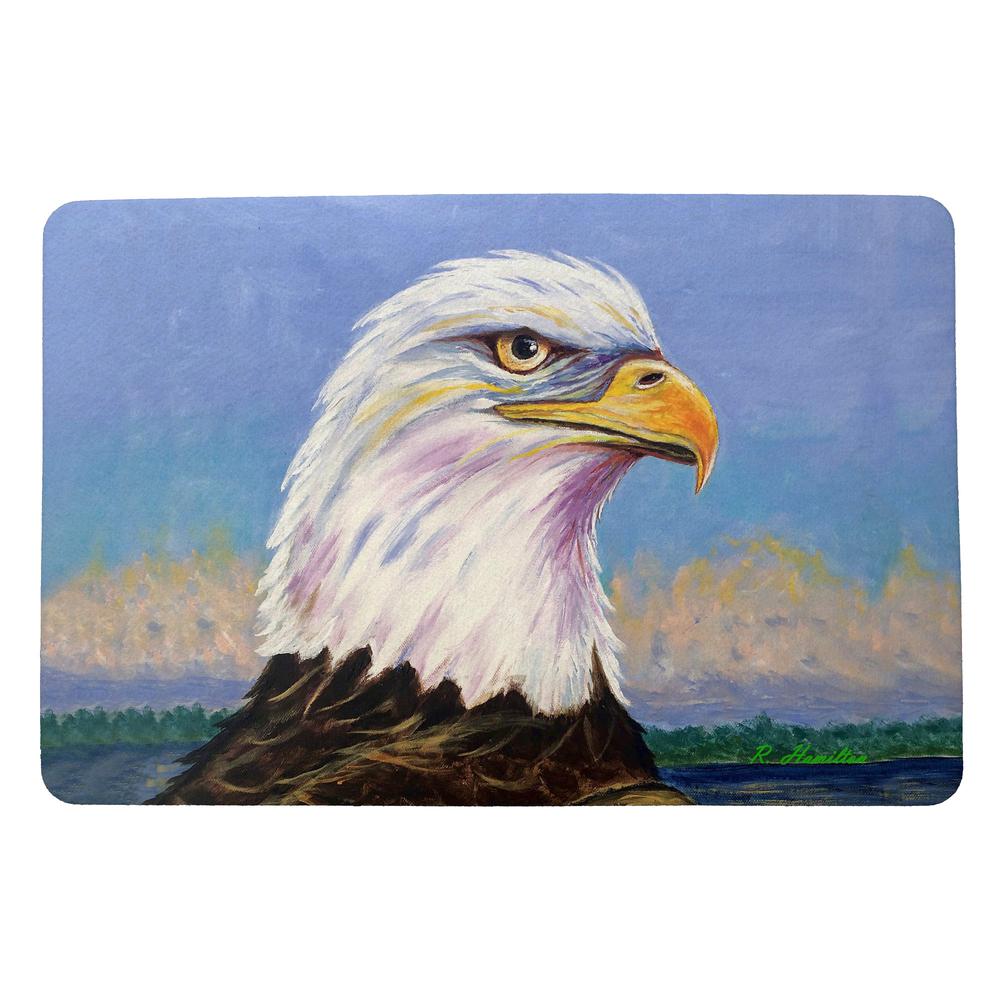 Eagle Portrait Door Mat 18x26. Picture 1