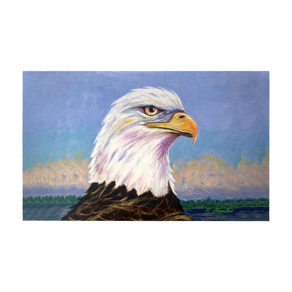 Eagle Portrait Door Mat 30x50. Picture 1