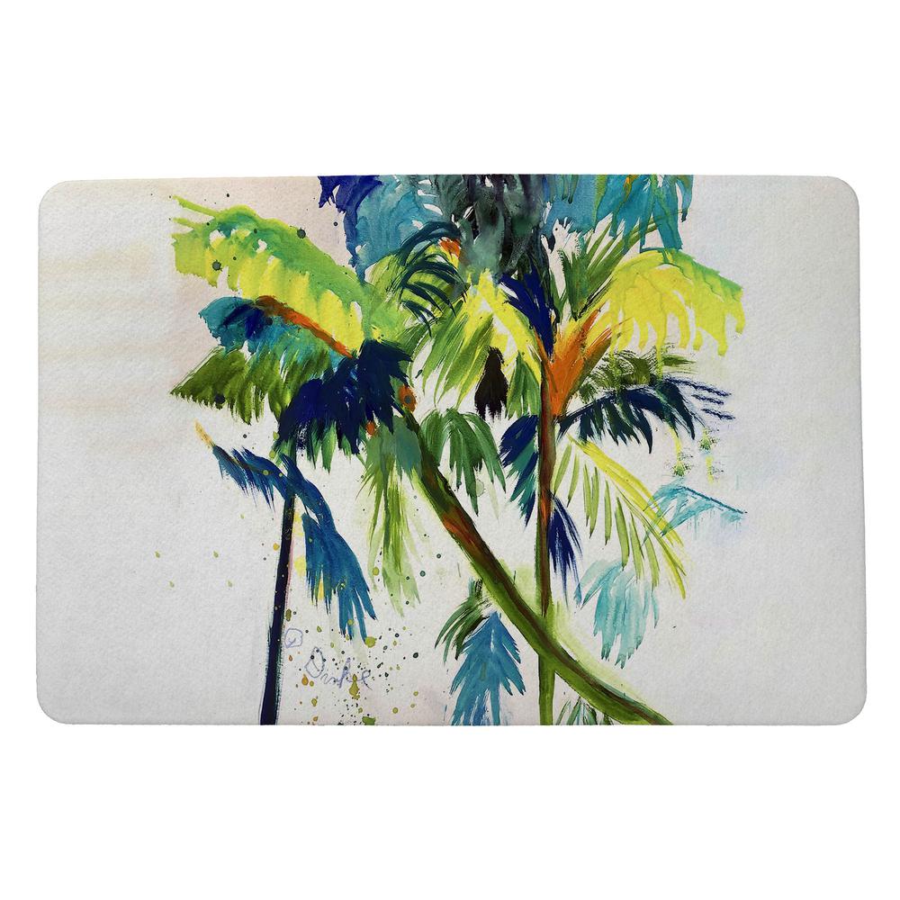 Leaning Palm Door Mat 18x26. Picture 1
