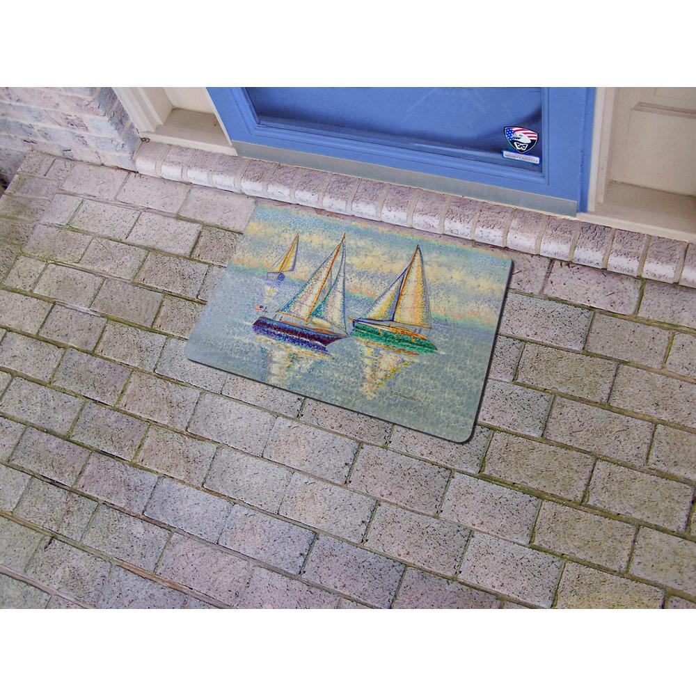 Sailing By Door Mat 18x26. Picture 2