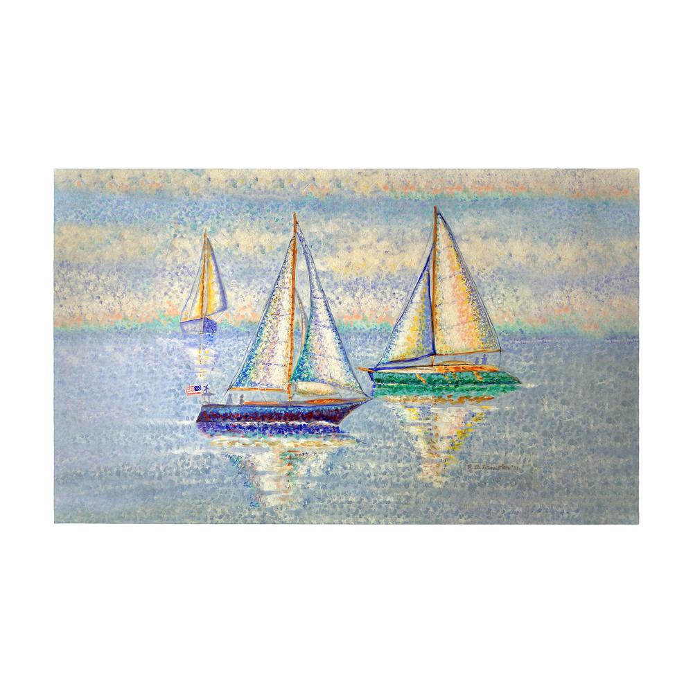 Sailing By Door Mat 30x50. Picture 1