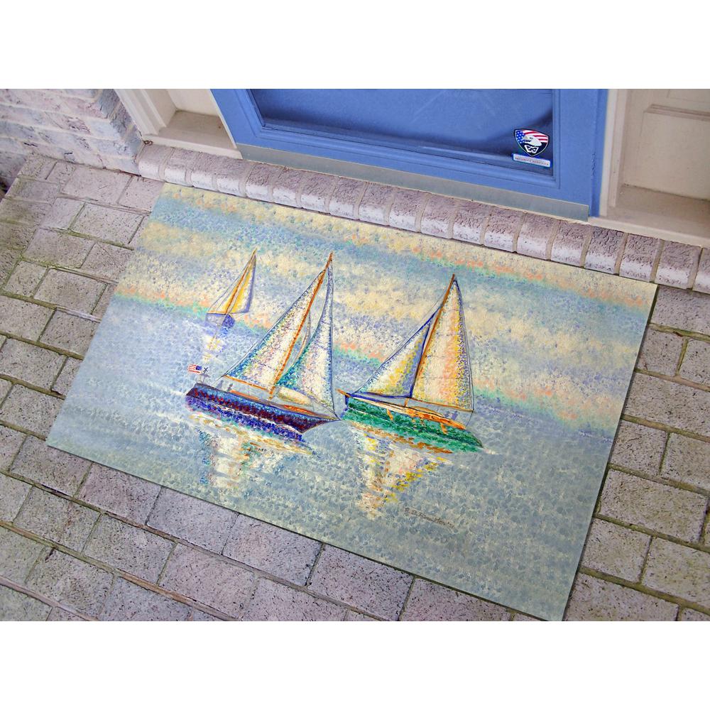 Sailing By Door Mat 30x50. Picture 2