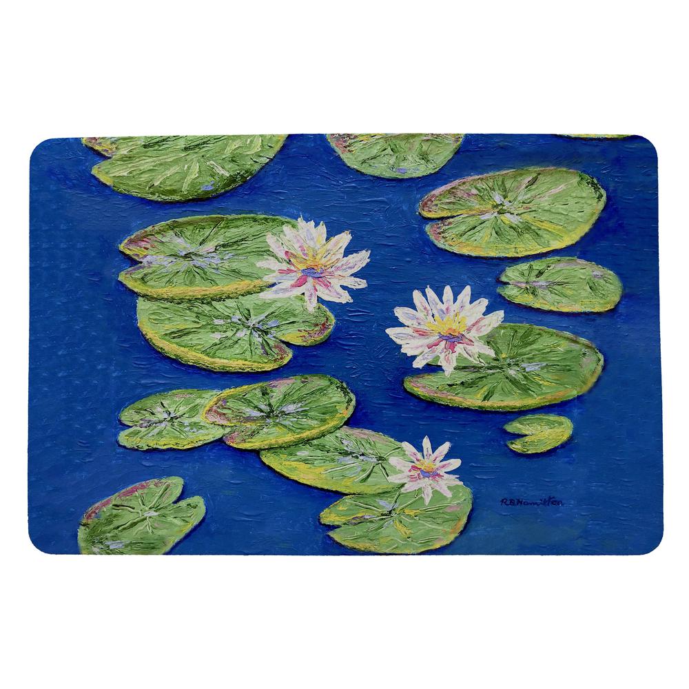 Lily Pads Door Mat 18x26. Picture 1