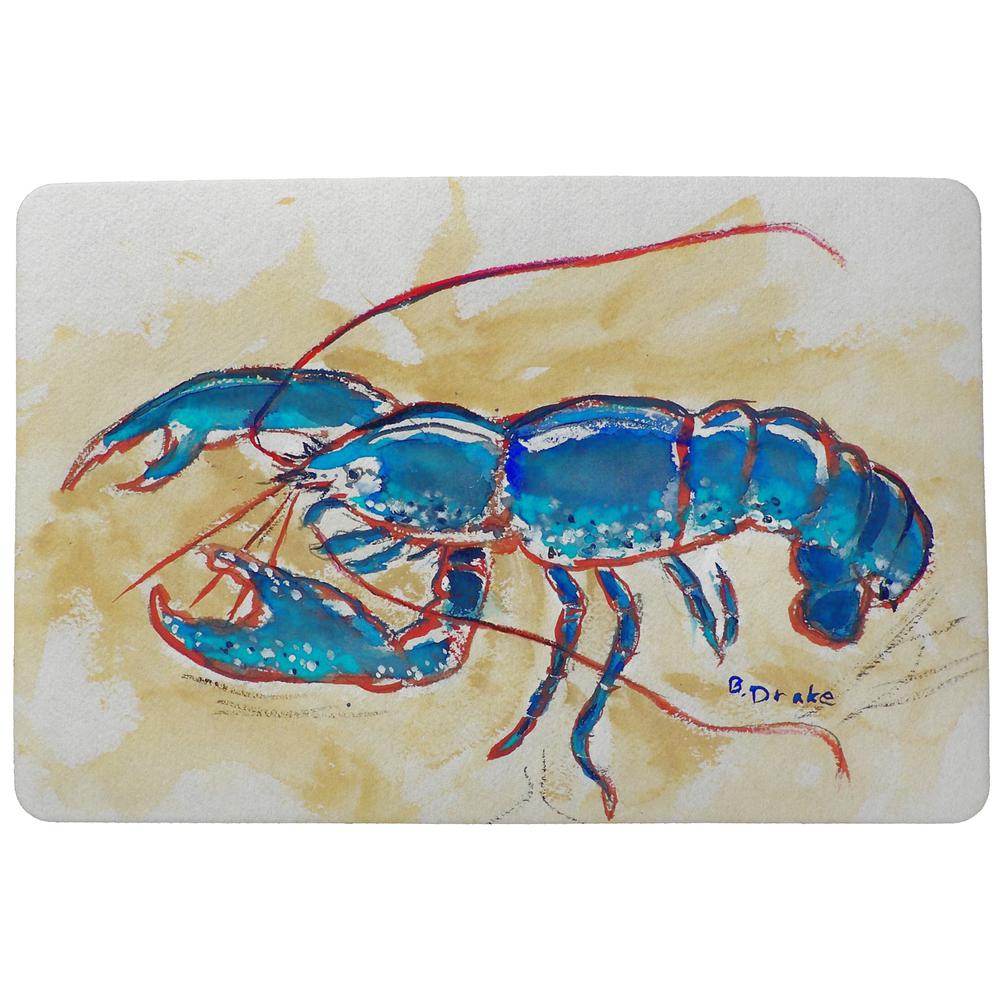 Blue Lobster Door Mat 30x50. Picture 1