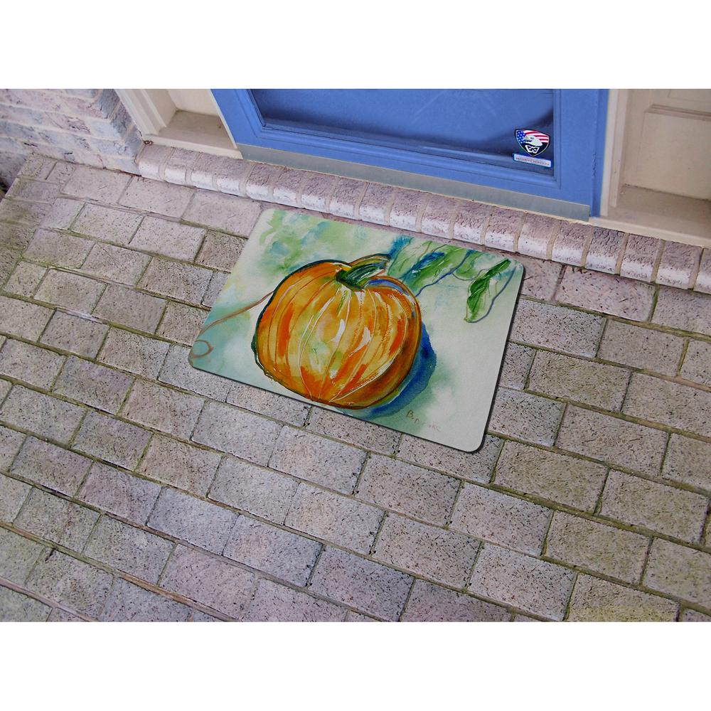 Pumpkin Door Mat 18x26. Picture 2