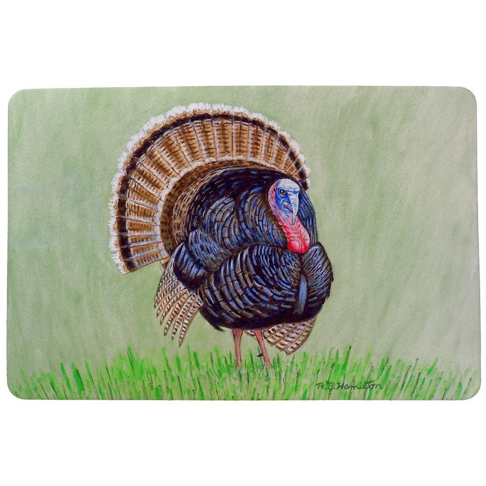 Wild Turkey Door Mat 18x26. Picture 1