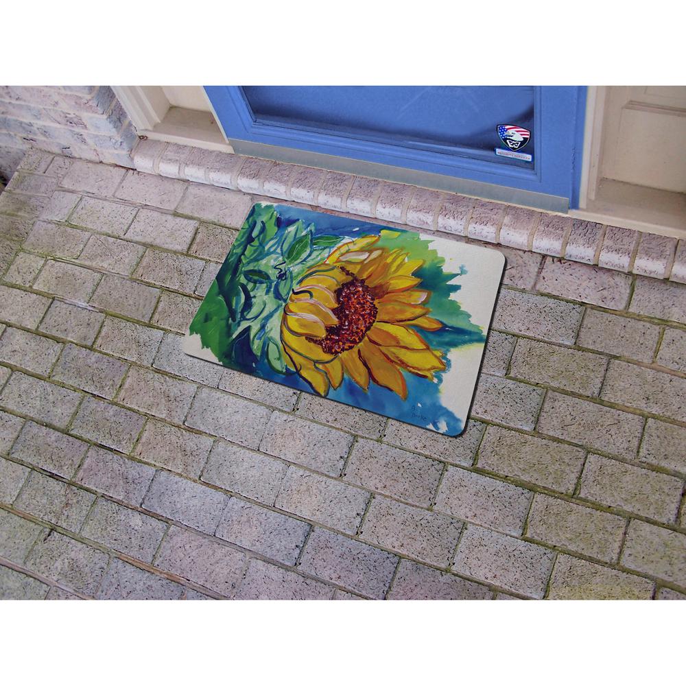 Windy SunFlower Door Mat 18x26. Picture 2