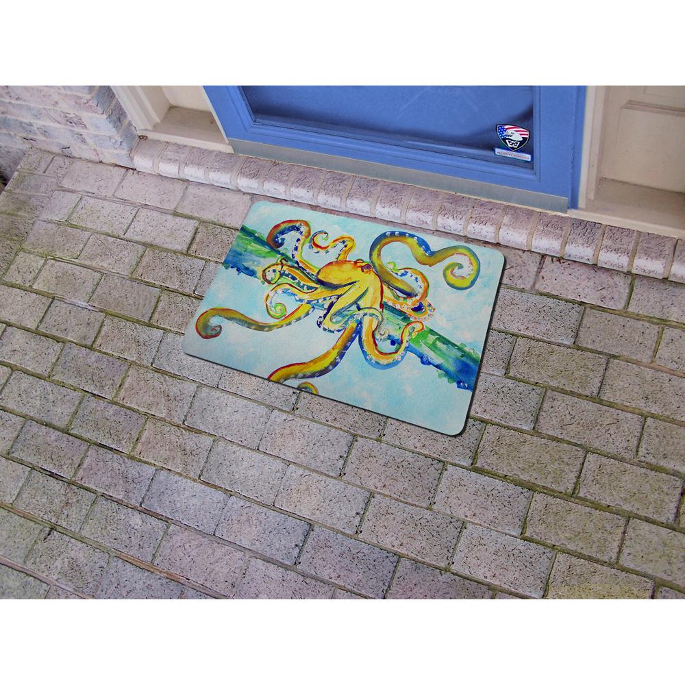 Crazy Octopus Door Mat 18x26. Picture 2