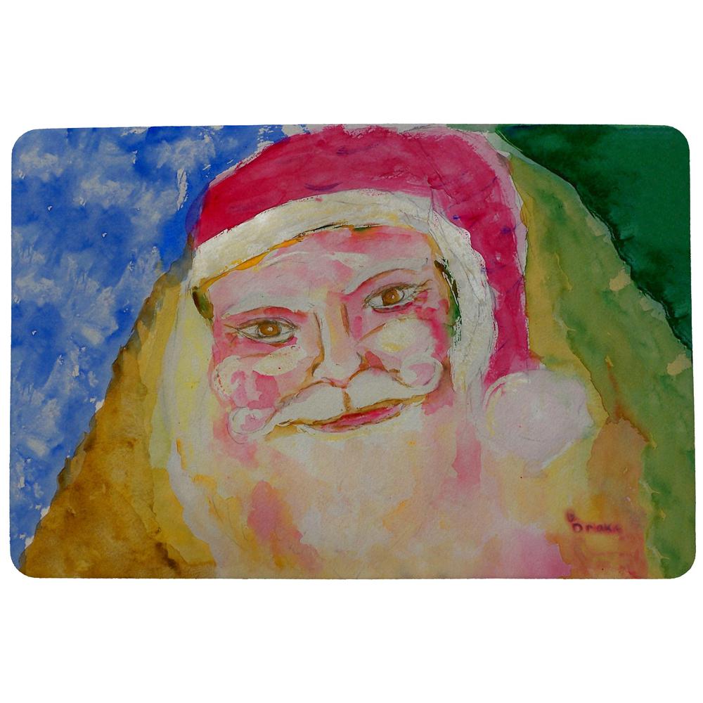 Santa Face Door Mat 18x26. Picture 1