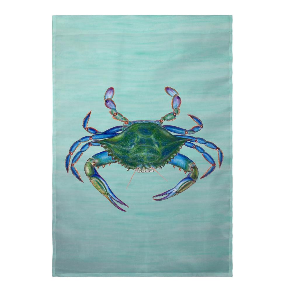Male Blue Crab Flag 12.5x18. Picture 1