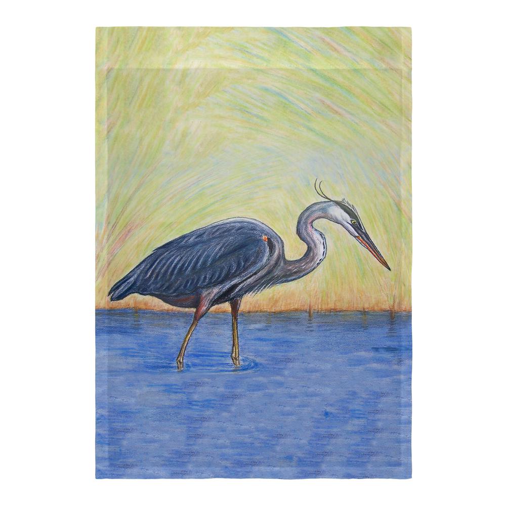 Blue Heron Flag 12.5x18. Picture 2