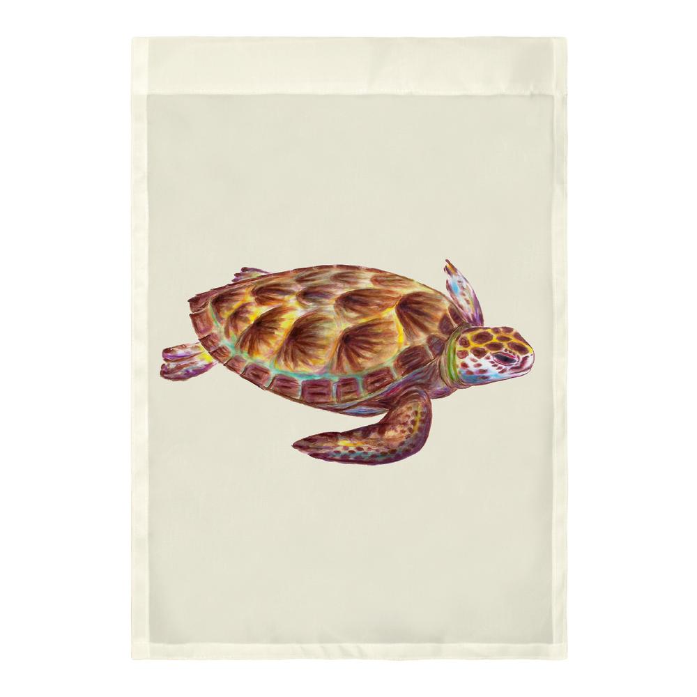 Green Sea Turtle Flag 12.5x18. Picture 2