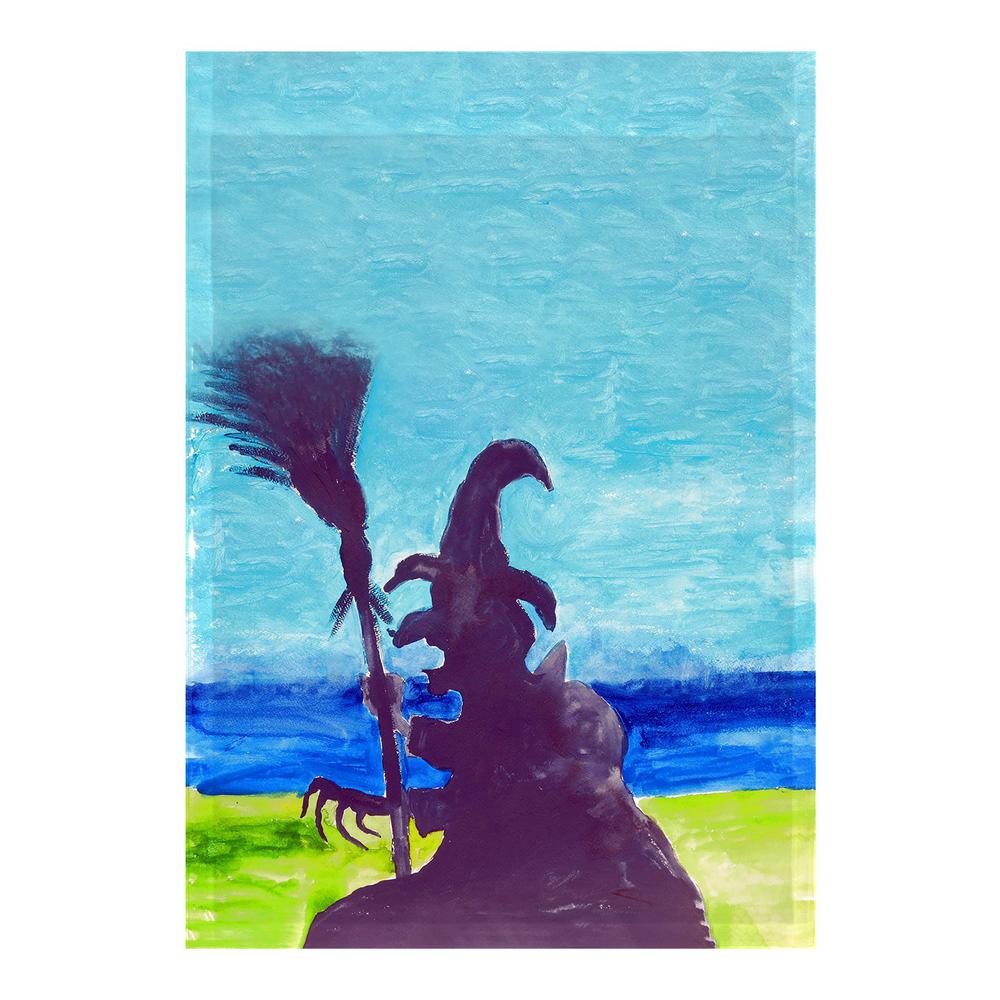 Wicked Witch Flag 12.5x18. Picture 1