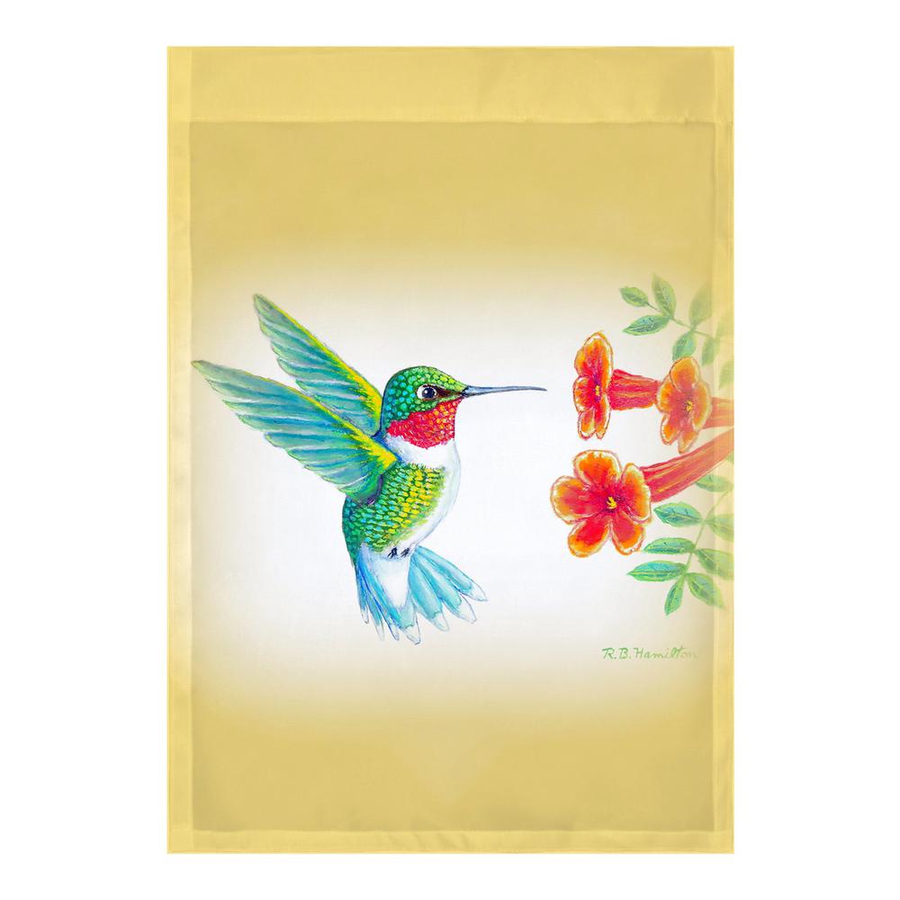 Dick's Hummingbird Flag 12.5x18. Picture 1