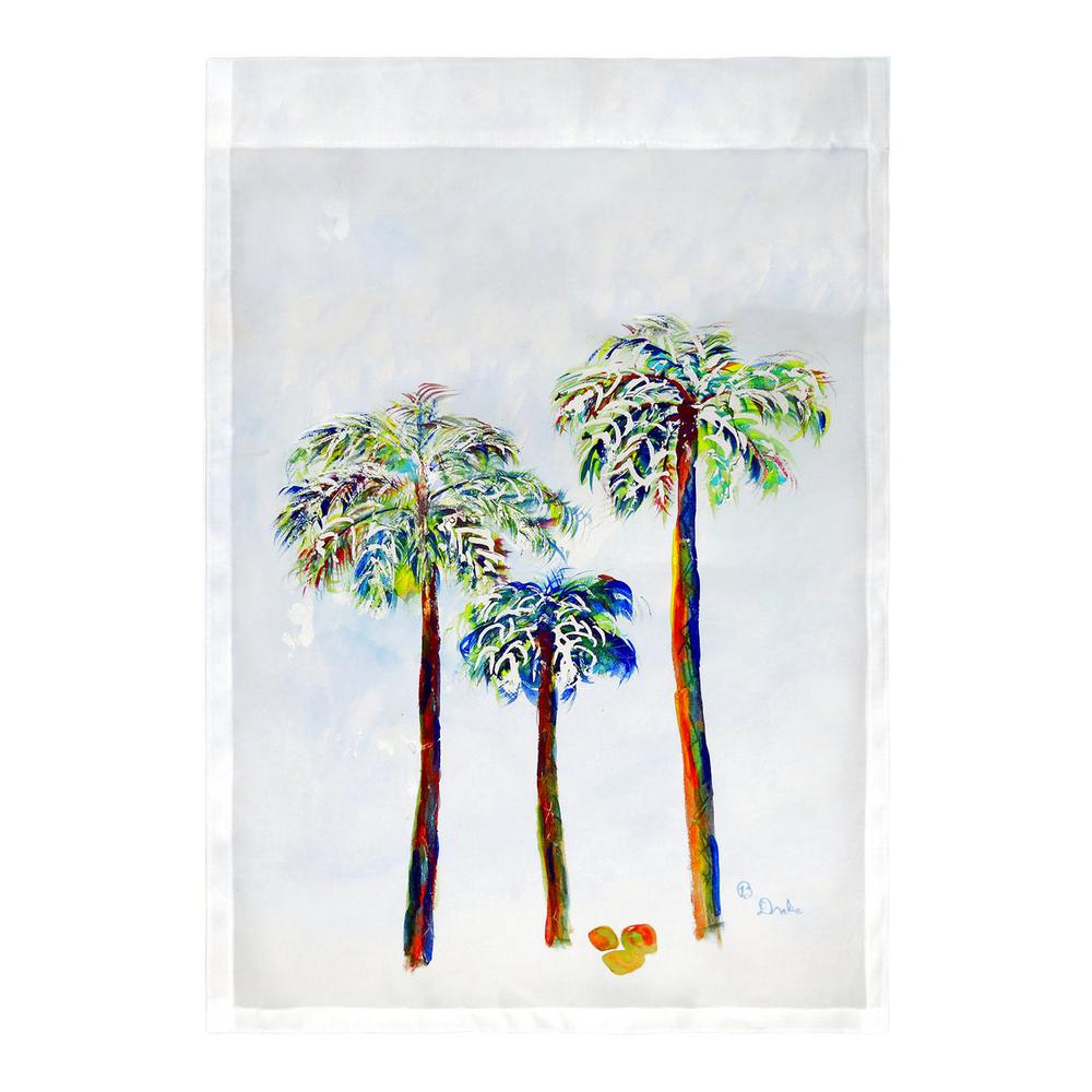 Three Palms Flag 12.5x18. Picture 1