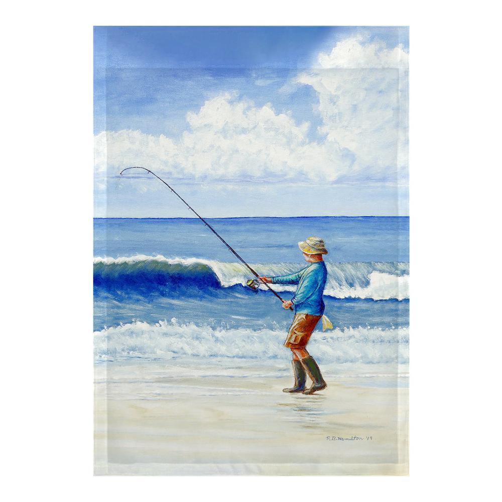 Surf Fishing Flag 12.5x18. Picture 1