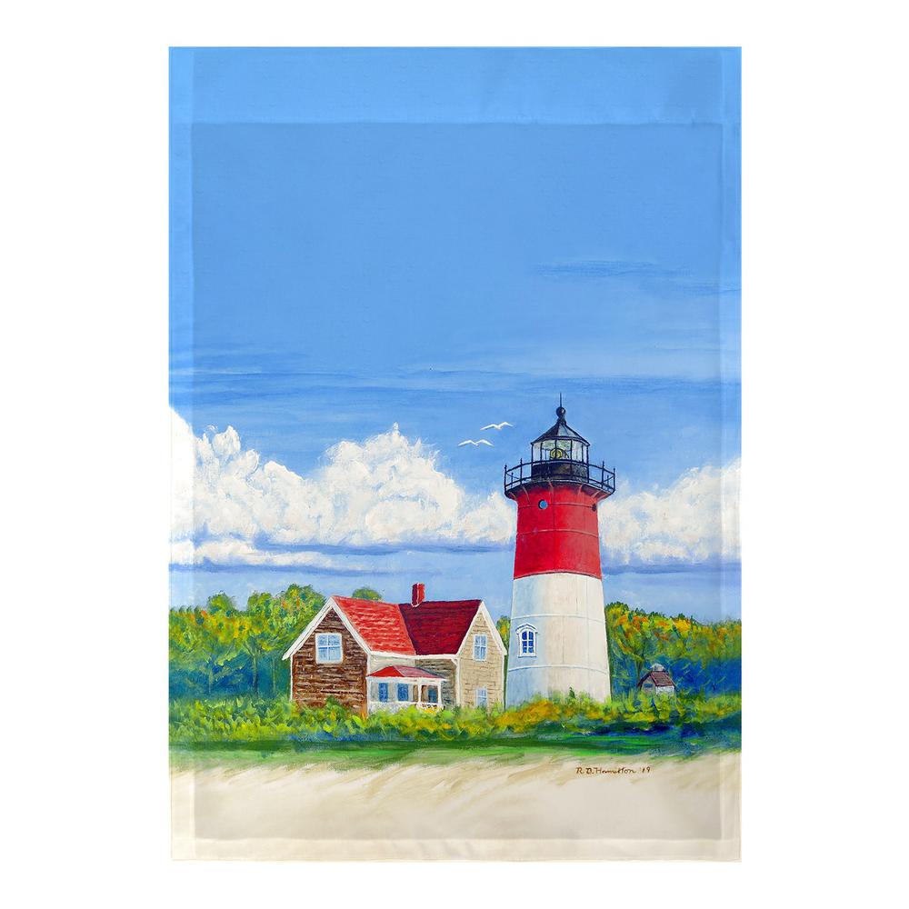 Nauset Lighthouse, Cape Cod, MA Flag 12.5x18. Picture 1