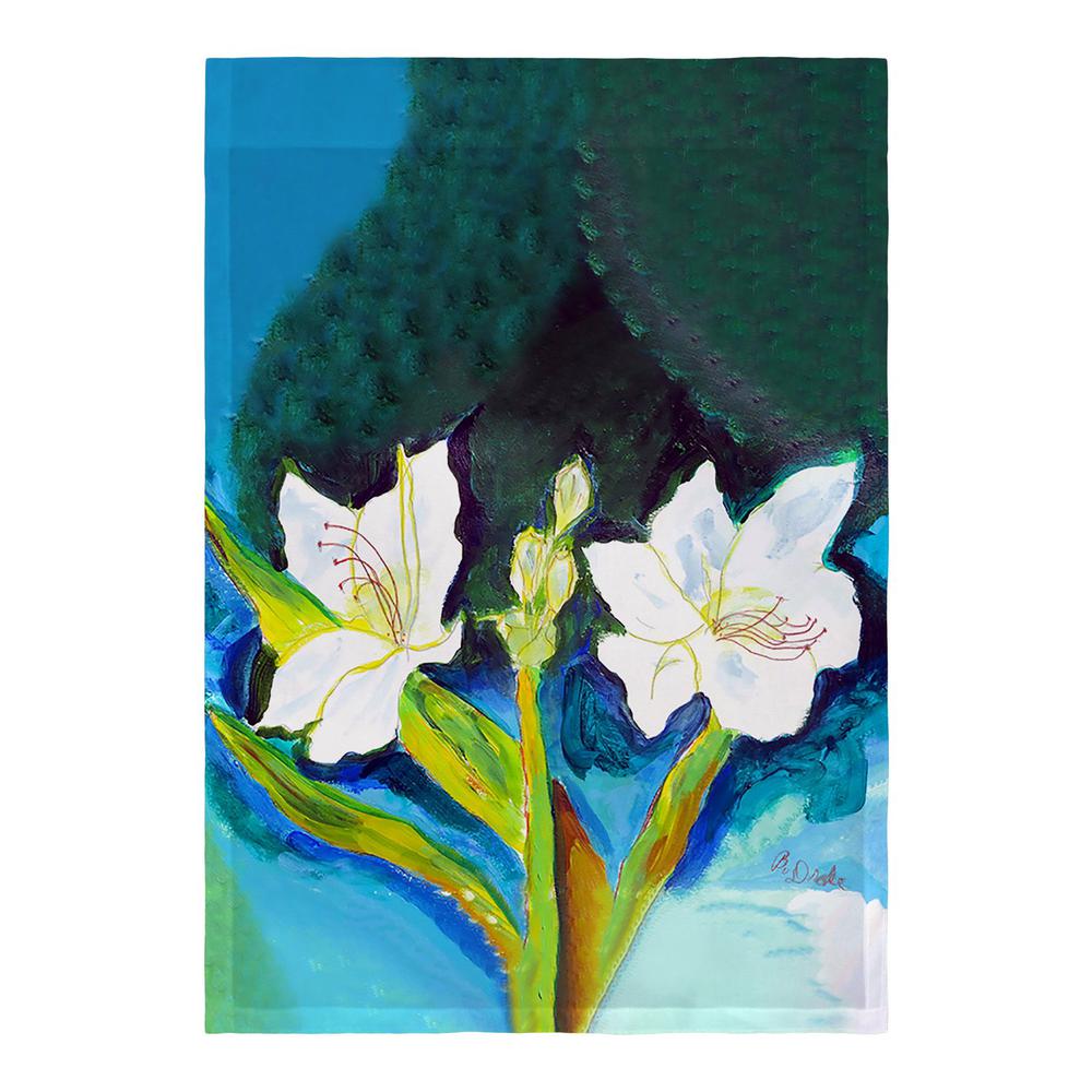 White Lilies Flag. Picture 2