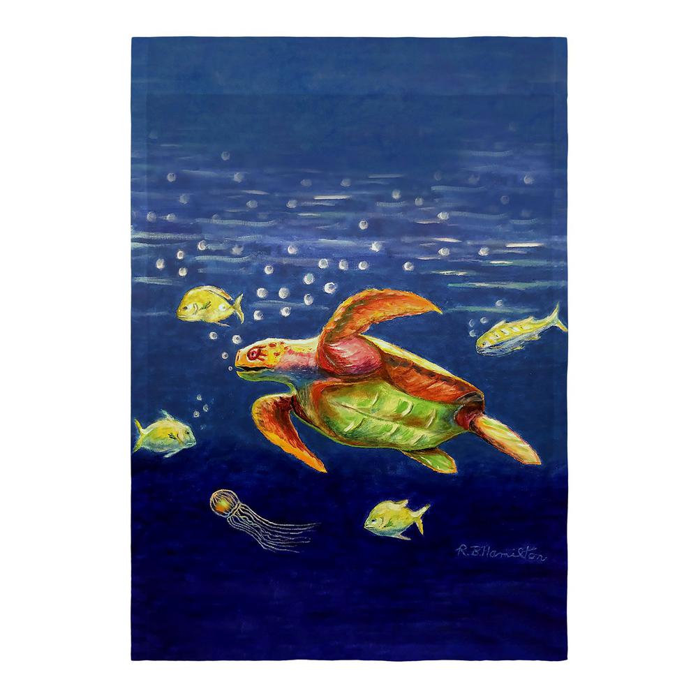 Dick's Sea Turtle Flag 12.5x18. Picture 2