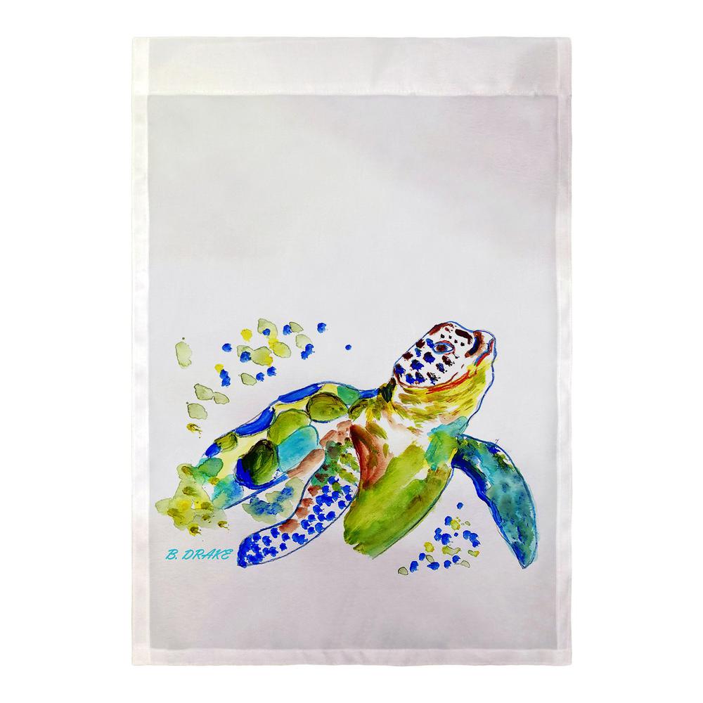 Baby Sea Turtle Flag 12.5x18. Picture 1
