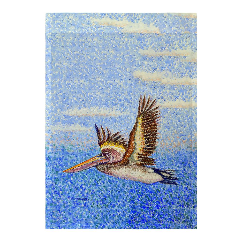 Flying Pelican Flag 12.5x18. Picture 1