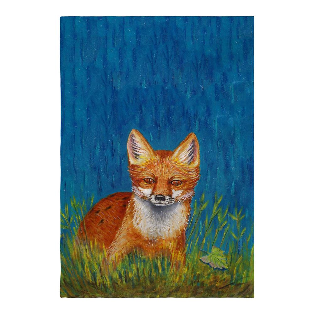 Red Fox Flag 12.5x18. Picture 1