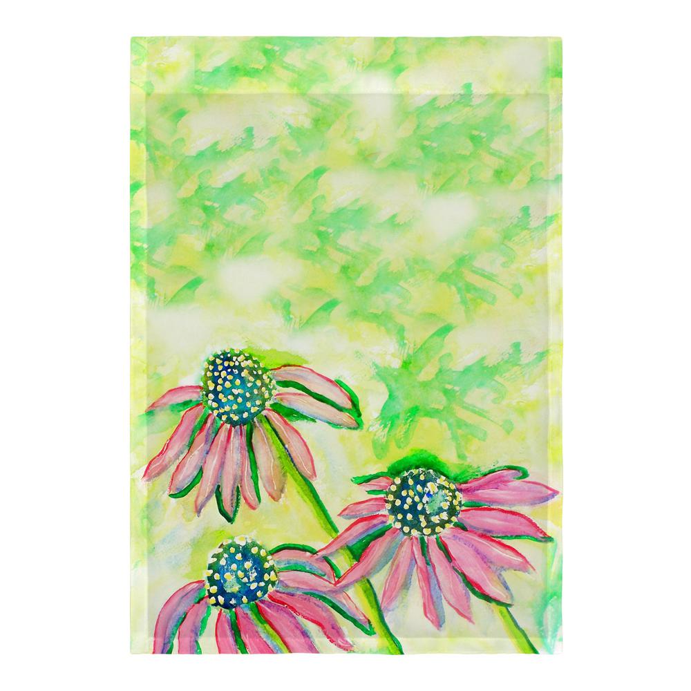 Cone Flowers Flag 12.5x18. Picture 2