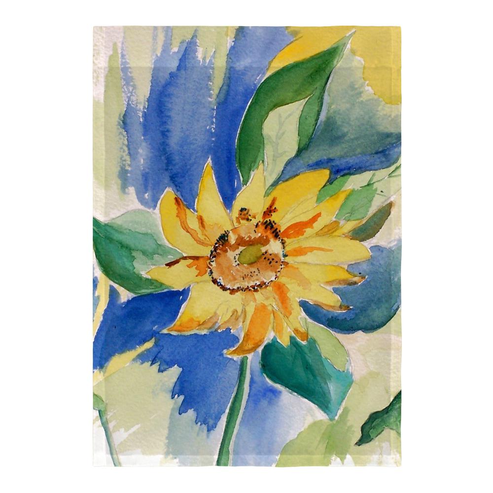 Betsy's Sunflower Flag 12.5x18. Picture 2