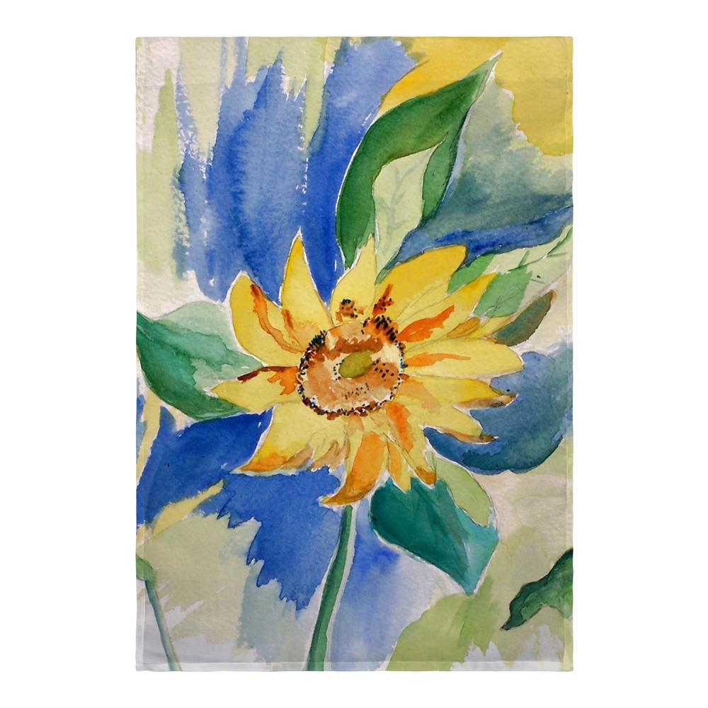 Betsy's Sunflower Flag 12.5x18. Picture 1