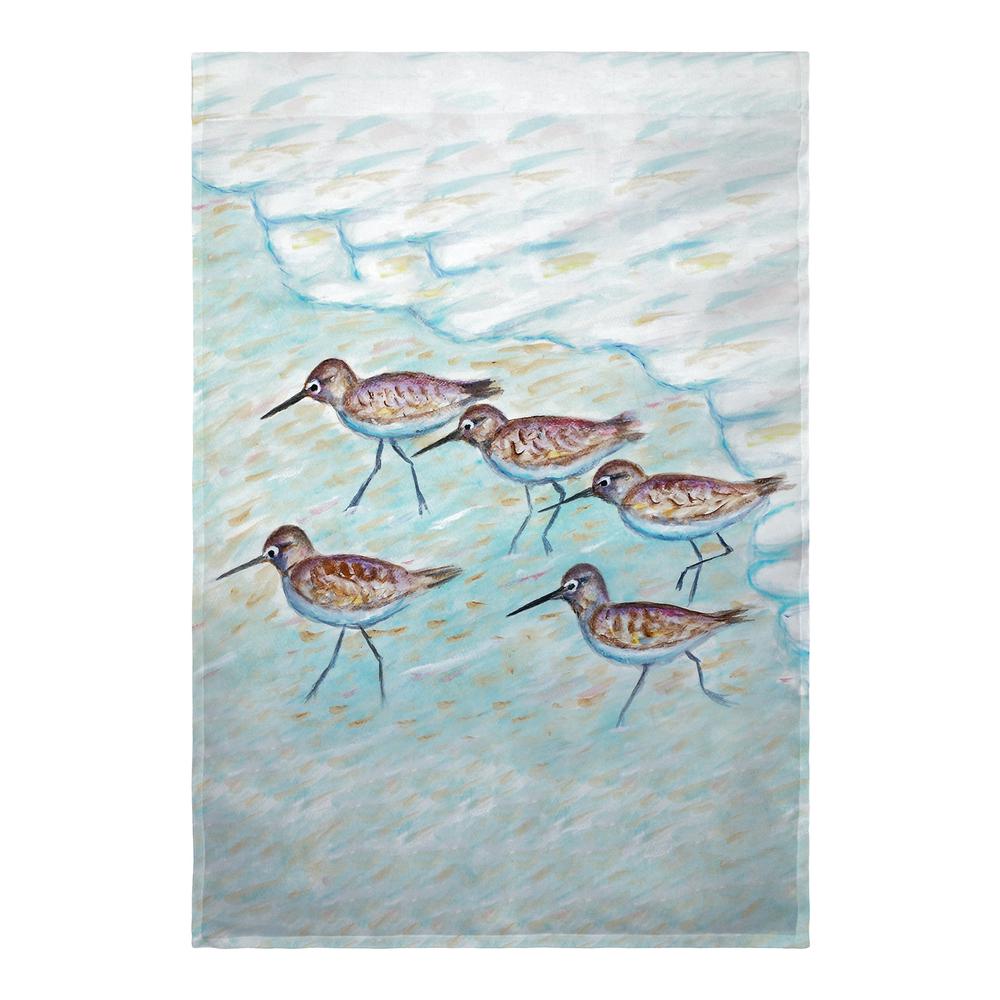 Sandpipers Flag 12.5x18. The main picture.