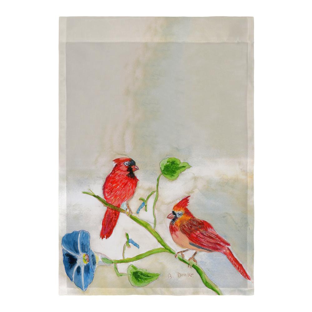 Betsy's Cardinals Flag 12.5x18. Picture 2