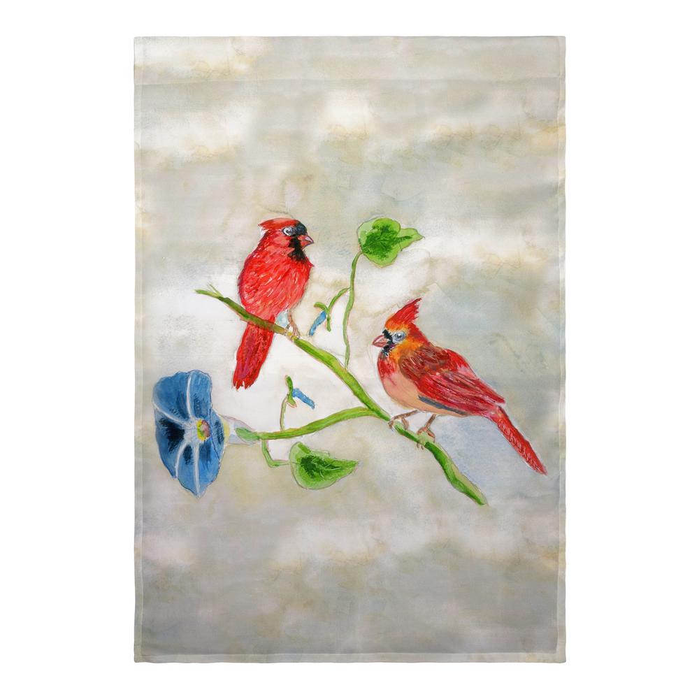 Betsy's Cardinals Flag 12.5x18. Picture 1