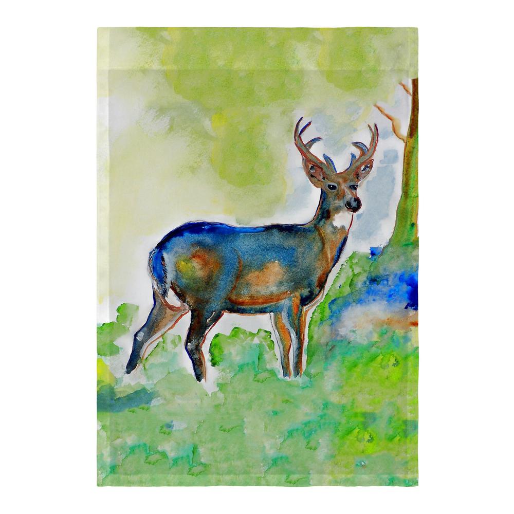 Betsy's Deer Flag 12.5x18. Picture 2