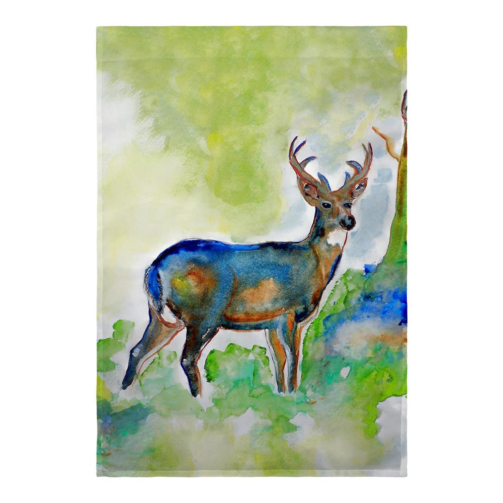 Betsy's Deer Flag 12.5x18. Picture 1