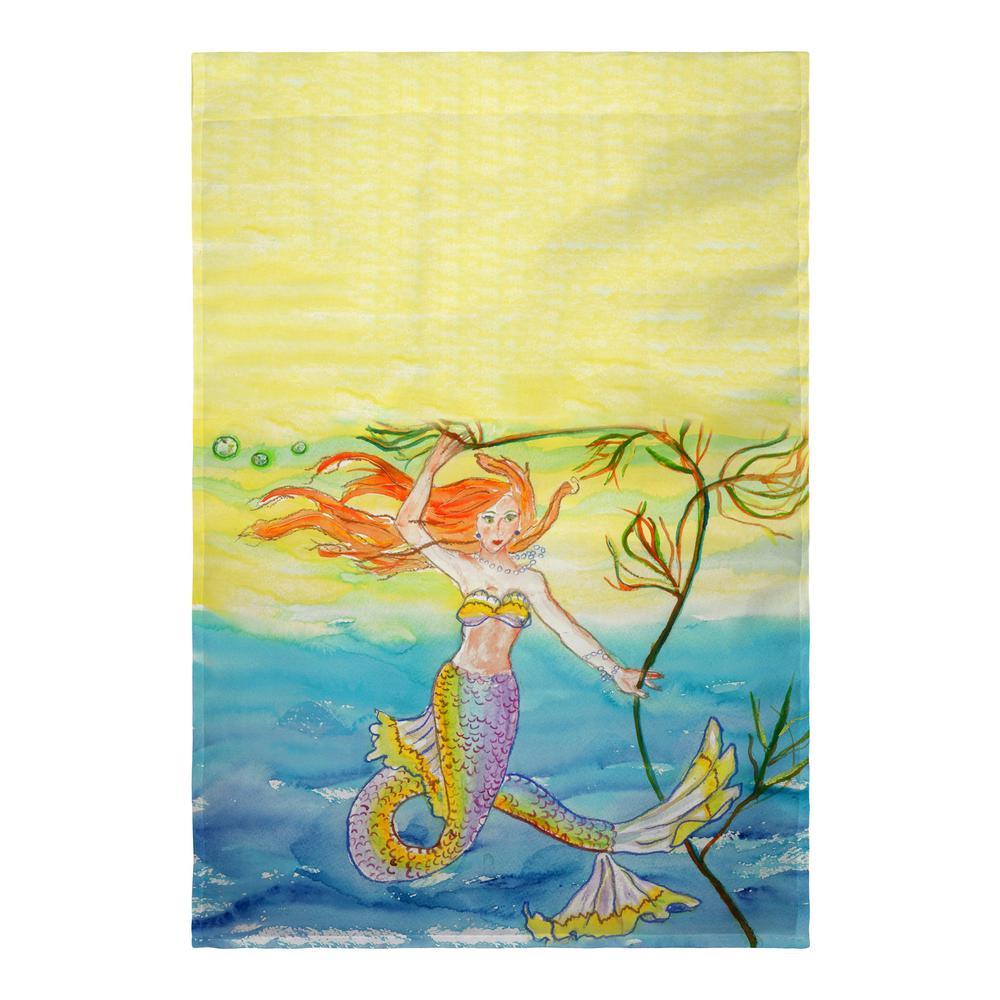 Betsy's Mermaid Flag 12.5x18. Picture 1