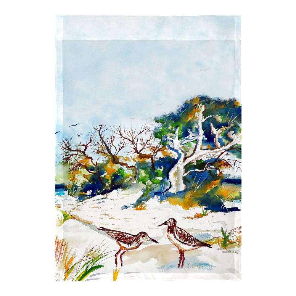 Trees & Beach Flag 12.5x18. The main picture.