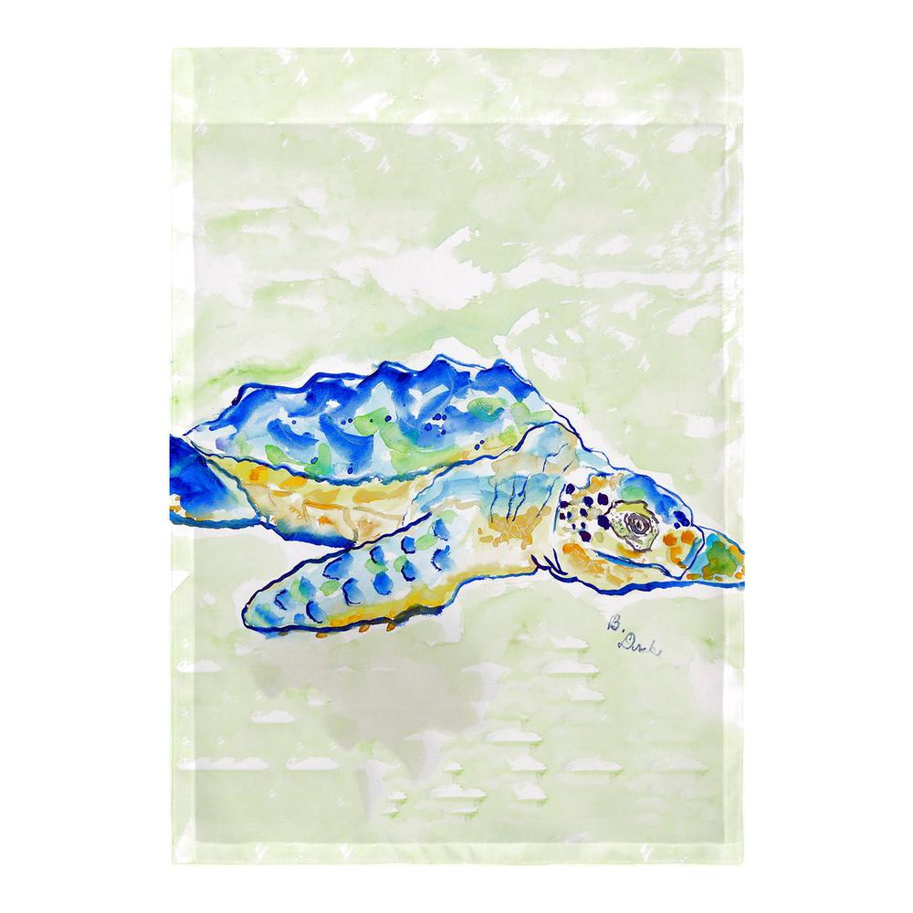 Loggerhead Turtle Flag 12.5x18. Picture 2