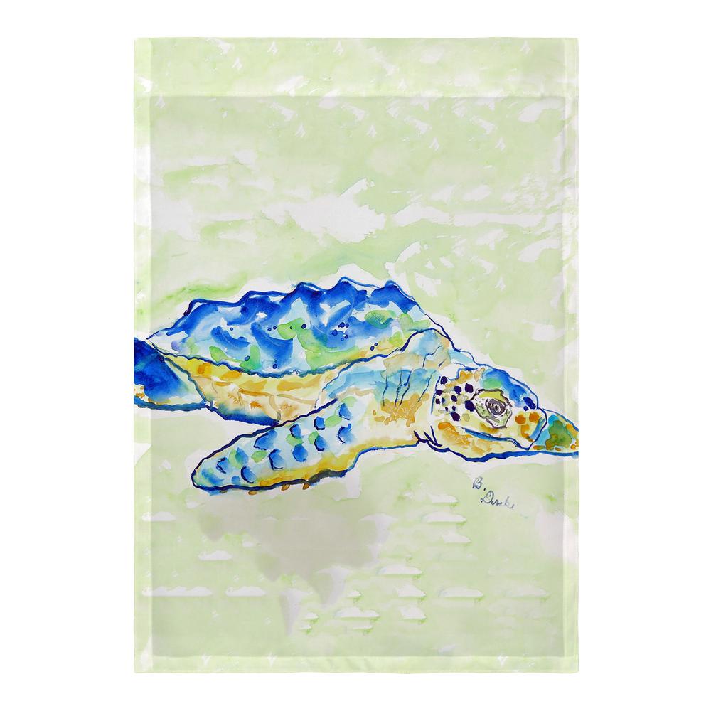 Loggerhead Turtle Flag 12.5x18. Picture 1
