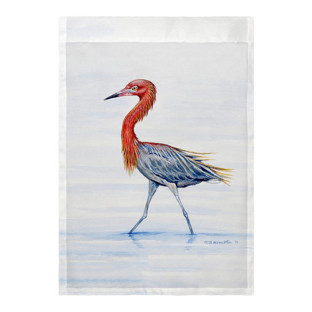 Reddish Egret Flag 12.5x18. Picture 2