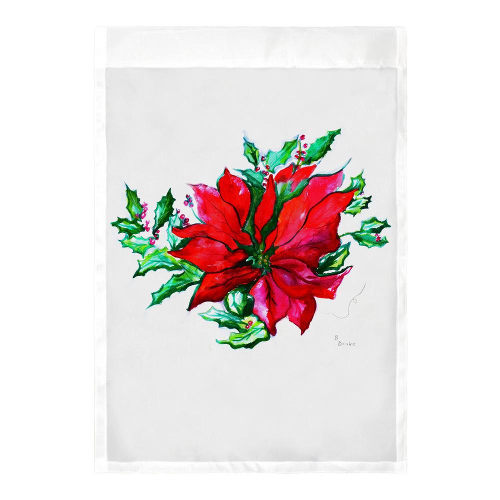 Poinsettia Flag 12.5x18. Picture 2
