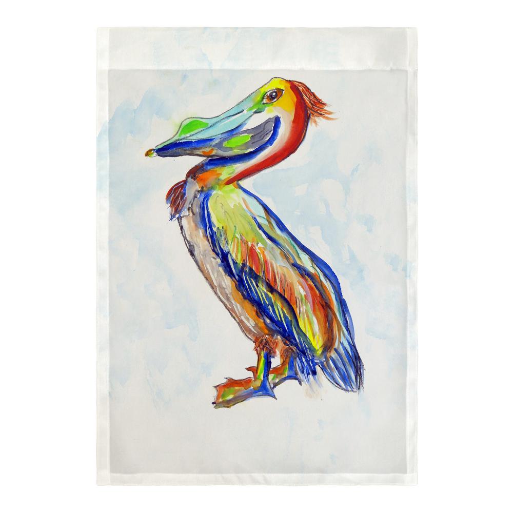 Sylvester Pelican A Flag 12.5x18. Picture 2