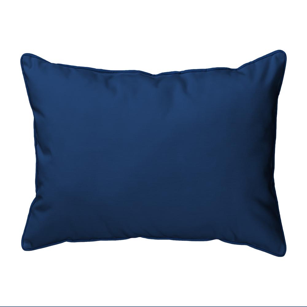 Blue Marlin Large Indoor/Outdoor Pillow 16x20. Picture 2