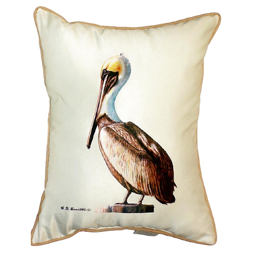 Pelican Large Indoor/Outdoor Pillow 16x20. Picture 1