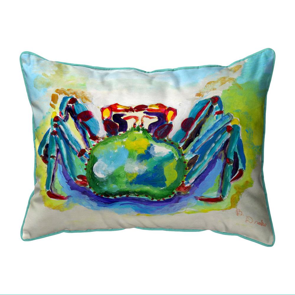 King Crab Large Indoor/Outdoor Pillow 16x20. Picture 1