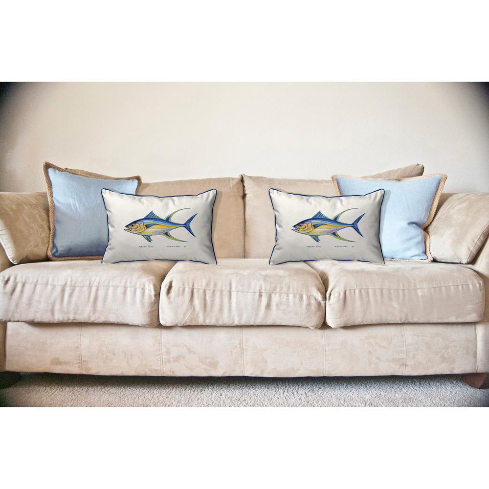 Tuna Large Indoor/Outdoor Pillow 16x20. Picture 3