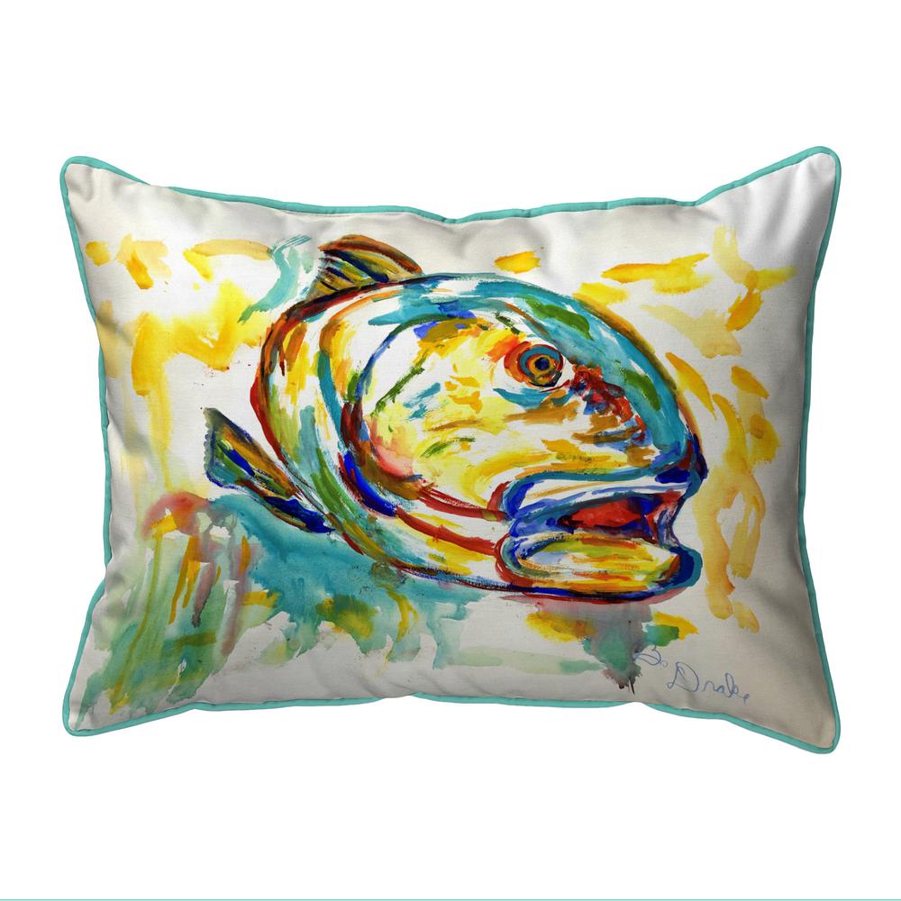 Grouper Fish Large Pillow 16x20. Picture 1