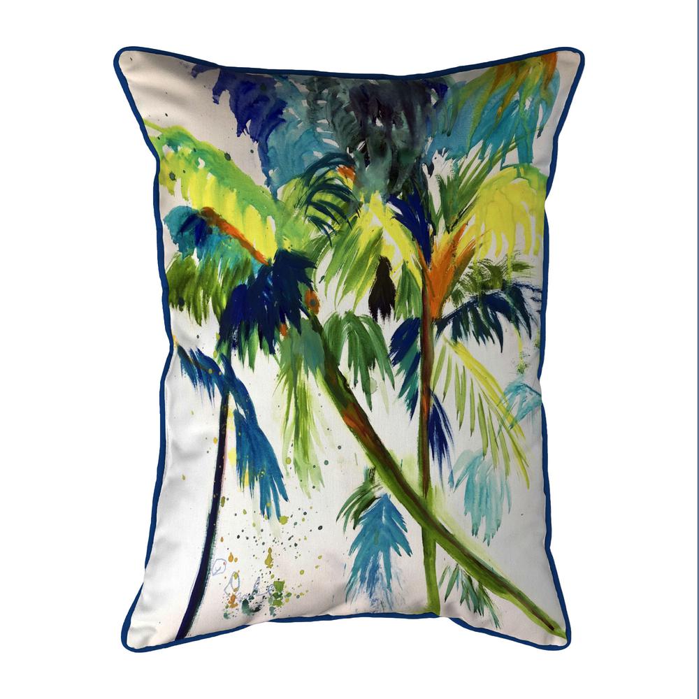 Leaning Palm Large Indoor/Outdoor Pillow 16x20. Picture 1